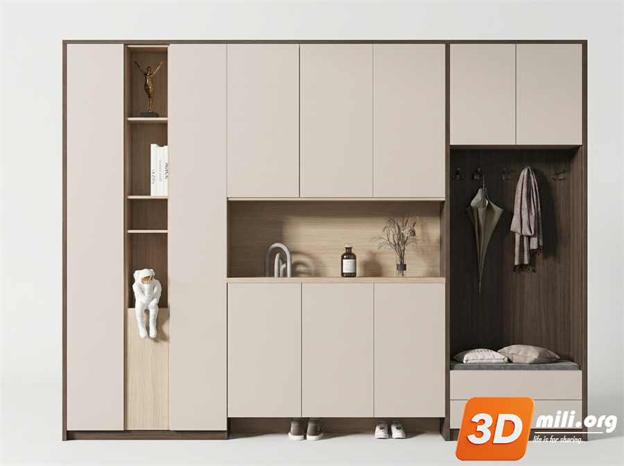 Shoe cabinet Skp Files